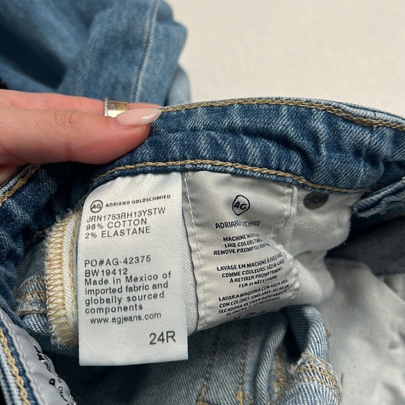 AG Adriano Goldschmied Isabelle High Rise Straight Crop - Picture 6 of 6